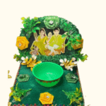 Handcrafted Mehndi Ceremony Platter Decor – KSCREATIONS - Image 2