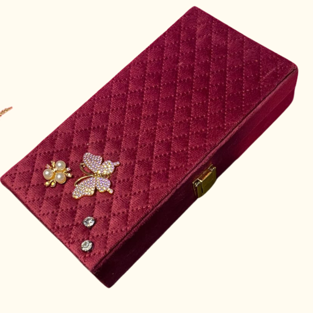 KS PRODUCTS (24) Velvet Butterfly Premium Gift Box - Image 1