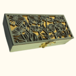 Floral Cutwork Wooden Gift Box