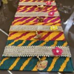 KS Creations Handmade Ethnic Fabric Envelope Clutch for Women | Traditional Designer Wedding & Festive Handbag