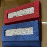 KS Creations Handmade Cash Envelope (Shagun Envelope) for Weddings | Designer Money Gift Envelope | Reusable Velvet Gift Holder