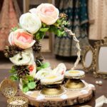 Designer Wedding Ring Holder Plate