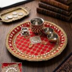 Decorative Pooja Thali Set