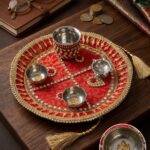 Decorative Pooja Thali Set